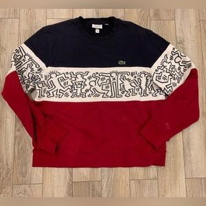 Lacoste x Keith Haring Sweatshirt - Size XL